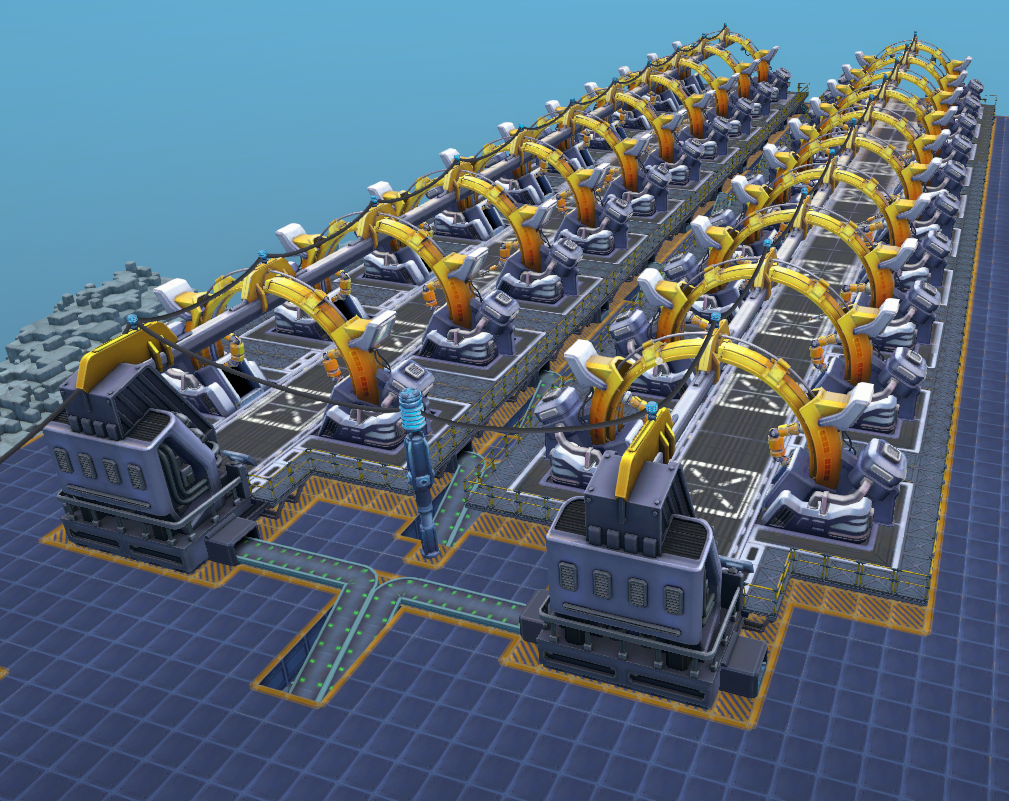 Robot Line 64/min, Full assembly, no paint