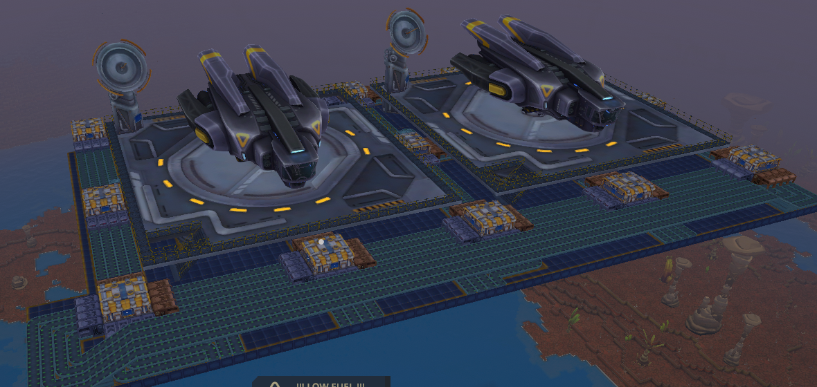 Mining Starting Pad - Initial